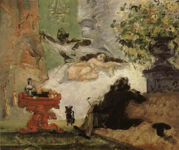 Paul Cezanne Une moderne Olympia